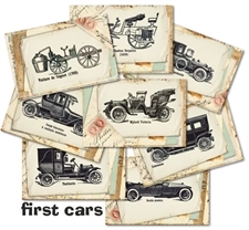 Decorér Card Toppers - First Cars